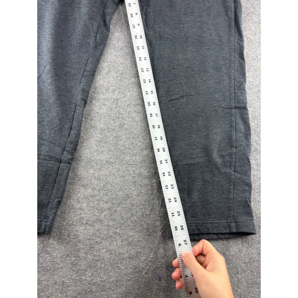 Pure Jill J. Jill Charcoal Gray Pima Cotton Modal Straight Lounge Pants Womens M